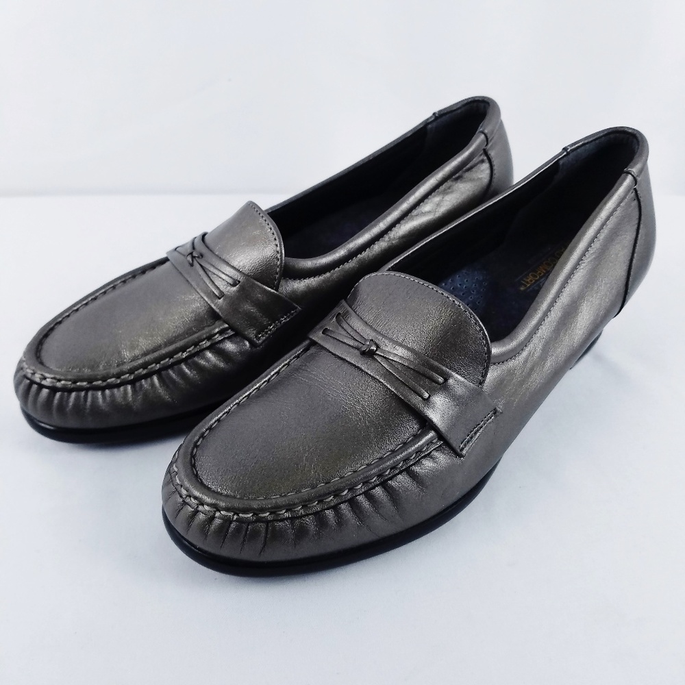 SAS Womens 8M Leather Loafer SlipOn TriPad Comfort